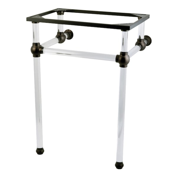 Fauceture VAH282033ORB 24" x 20-3/8" x 33-3/16" Acrylic Console Sink Legs, Bronze VAH282033ORB - main